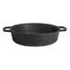 Steelite 6977QU004B Induction Pot, 3" Round, 1‑2 Qt Black Aluminum‑Ceramic, 3" Depth, No Cover 1 image