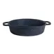 Steelite 6978QU004B Induction‑Ready 1‑Qt Casserole, 14" x 3" (32‑95 oz), Blue Granite Cast Aluminum 1 image