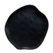 Steelite 7000DD007 Plastic Cheese Platter, 14" Diameter Melamine Black BPA‑Free Up To 240°F - 6/Case 1 image