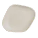 Steelite 7002DD011 Serving Platter, 12" x 10" x 1-1/2" Rect. Melamine Beige, Safe 240°F - 6/Case 1 image