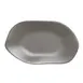 Steelite 7006DD022 - Plastic Oval Melamine Platter, 7" x 4.25" Gray Finish, 1 Dozen 1 image