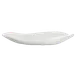 Steelite 7008DD006 Plastic Fruit Platter, 15" Free‑Form White Melamine, Sold Per Case - 6/Case 2 image