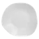 Steelite 7008DD006 Plastic Fruit Platter, 15" Free‑Form White Melamine, Sold Per Case - 6/Case 1 image