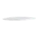 Steelite 7008DD007 14" White Free‑Form Melamine Cheese Platter, Plastic Serving Tray - 6/Case 2 image