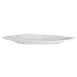 Steelite 7008DD020 Oval Plastic Serving Platter, 12" x 7.125", White Melamine, - 1 Dozen 2 image