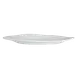 Steelite 7008DD021 Oval Melamine Platter, 9.875" x 5.875" (10" Approx), White Finish - 1 Dozen 2 image