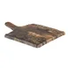 Steelite 7044DD094 Serving Board Square 14" x 10" Wood/Delfin Wood-Melamine Handle 10-13" - 1 Dozen 2 image