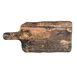 Steelite 7044DD095 Serving Board - Rectangular 13" x 8" Barn Wood Delfin with Handle - 1 Dozen 1 image
