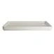 Steelite 7193TM105 - White Plastic Bento Box Lid, 10.5" x 10.0" x 0.875", Cover Only - 1 Dozen 2 image