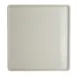 Steelite 7193TM105 - White Plastic Bento Box Lid, 10.5" x 10.0" x 0.875", Cover Only - 1 Dozen 1 image