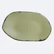 Steelite 7216DD020 - 12" Oval Melamine Platter, Greens, Marisol Rustic Finish - 1 Dozen 1 image