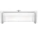 Steelite 7345MW150 Bakery Split Cover, 4.0 Oz, 21.6" x 13.8" x 7" Acrylic, Fusion Buffet, Creations 2 image