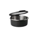 Steelite 7356MW300H Chafer, 2 Qt Rect, 12" x 10" x 5", Black Stainless Steel, Hinged Cover - 1/Case 2 image