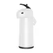Steelite 7401MM108 Airpot Server 1.9L (50.7-66 oz) 7.875" x 14.625" Matte White Plastic - 6/Case 1 image