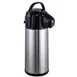 Steelite 7401MM143 Airpot Vacuum Server, 2.5 L (67.6 oz) Liner & Pump, 15.5″, Plastic Body - 6/Case 1 image