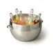 Steelite 7600CV035 Double Wall Beverage Tub, 7.0" x 17.75", 5‑7 Gallon (20‑24 Qt), Stainless Steel 1 image