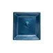 Steelite 7770ER209 Square Platter, 8.875" x 8.875" x 1.5", Navy Folio Resin, Jaxson Design - 4/Case 1 image