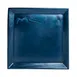 Steelite 7770ER216 Square Plastic Platter, 17.0" x 17.0" x 1.625", Navy Folio Resin, Jaxson Design 1 image