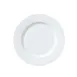 Steelite 82000AND0149 Round Bone China Plate, 9.5" Diameter, Classic White Finish - 1 Dozen 1 image