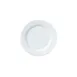 Steelite 82000AND0183 - Narrow Rim Round Bone China Plate, Whiteware, 6.75" x 0.625", 1 Dozen 1 image