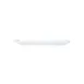Steelite 82000AND0259 Rectangle Bone China Tray, White, 9.75" x 5.0" x 0.75", - 1 Dozen 2 image