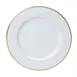 Steelite 82107AND0102 Signature Burnished Gold Round Bone China Plate 10.75" Diameter - 1 Dozen 1 image