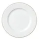 Steelite 82120AND0101V2 Round Bone China Plate, 11.75" x 0.875" Fizz Black Grey, Flat Edge - 1 Dozen 1 image