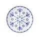 Steelite 82124AND0163 Plate, 8.25" x 0.875", Bone China, Sultans Garden Blue, Edwards - 1 Dozen 1 image
