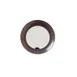 Steelite 82135AND0421 - Coupe Rim Bone China Plate 6.50" x 0.75" Curved Edge Shape - 1 Dozen 1 image