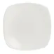Steelite 9032C747 Metro Square Plate, 9" x 9", China, Rolled Edge, Oven Safe to 530°F - 24/Case 1 image