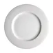 Steelite 9117C1170 Plate 11.25" Round White Ceramic, Wide Rim, Oven Safe 530°F/275°C - 6/Case 1 image