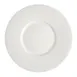 Steelite 9117C1171 11.25" Round White Ceramic Plate, Wide Rim, Vitrified, Oven Safe 530°F - 6/Case 1 image