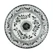 Steelite A101P800 - 13" Talavera Motiva Black Round Plate, Alumina Vitrified China, - 6/Case 1 image