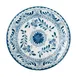 Steelite A102P800 - 13" Round China Plate, Talavera Motiva Blue, Alumina Vitrified Finish - 6/Case 1 image