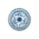 Steelite A102P804 - 5.75" Round China Plate Talavera Motiva Blue Alumina Vitrified - 1 Dozen 1 image