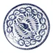Steelite A120P100 - 6.25\" Round Rolled Edge Plate, Vitrified China, Blue Puebla Design - 1 Dozen 1 image