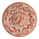 Steelite A121P103 - 10.25" Rimmed Rolled Edge Plate, Round, Coral, Vitrified China, Puebla - 1 Dozen 1 image