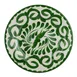 Steelite A124P103 - 10.25" Round Rolled Edge China Plate, Puebla Palm Anfora Vitrified, 1 Dozen 1 image
