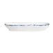 Steelite A330P003 - Celery Tray, 7-5/8" Oblong Fully Vitrified China, Matte White - 1 Dozen 2 image