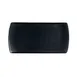 Steelite A901P062 - Rectangular Sharing Tray, 14" x 7", Vitrified China, Sedona Black Finish - 6/Case 1 image