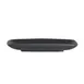 Steelite A901P219 Square 8-1/2" Matte Black Fully Vitrified China Plate - 1 Dozen 2 image