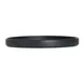 Steelite A911P257 - Round 10-5/8" Stackable Vitrified China Tray, Crete Matte Black Finish - 1 Dozen 2 image