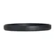 Steelite A911P258 - 9" Round Stackable Vitrified China Tray, Crete Matte Black Finish - 1 Dozen 2 image