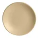 Steelite A920P092 6" Round Coupe Rim China Plate, Embossed Vitrified, Chena Sand Finish - 1 Dozen 1 image