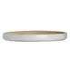 Steelite A922P257 - Round 10-5/8" Tray, Stackable Vitrified China, Anfora Chena Matte White - 1 Dozen 2 image