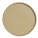 Steelite A922P258 - 9" Round Vitrified China Tray, Anfora Chena Matte White Finish - 1 Dozen 1 image