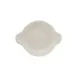 Steelite DCI432W Round 6‑1/2" L×5" W×7/8" H Shirred Dish 6 oz Ceramic Oven Safe Lead‑Free - 1 Dozen 1 image