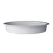 Steelite DW02145NWT Oval Food Pan, 5-Quart (14½") Stainless Steel, DW Haber Finish, FDA-Approved 1 image