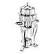 Steelite DW02SDHSS Marmite Soup Chafer, 2 Qt, 18"W x 10"D, 18/10 Stainless Steel Hinged Cover 1 image