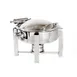 Steelite DW04KHSS 4-Qt Chafer Dish, 15"W x 15.25"D x 11"H, 18/10 Steel, Cover, Induction Ready 1 image
